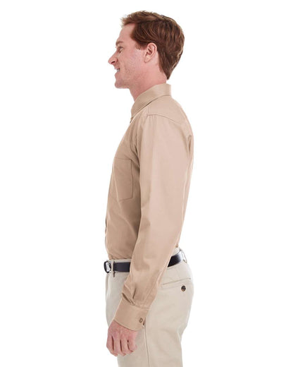 Men's Foundation Cotton Twill Dress Shirt with Teflon