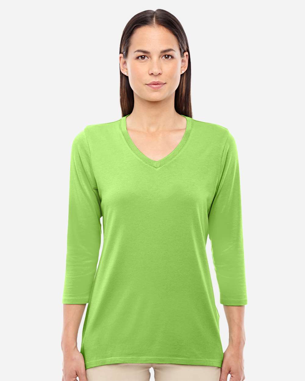 Women's Perfect FitÃ‚â„¢ Bracelet-Length V-Neck Top