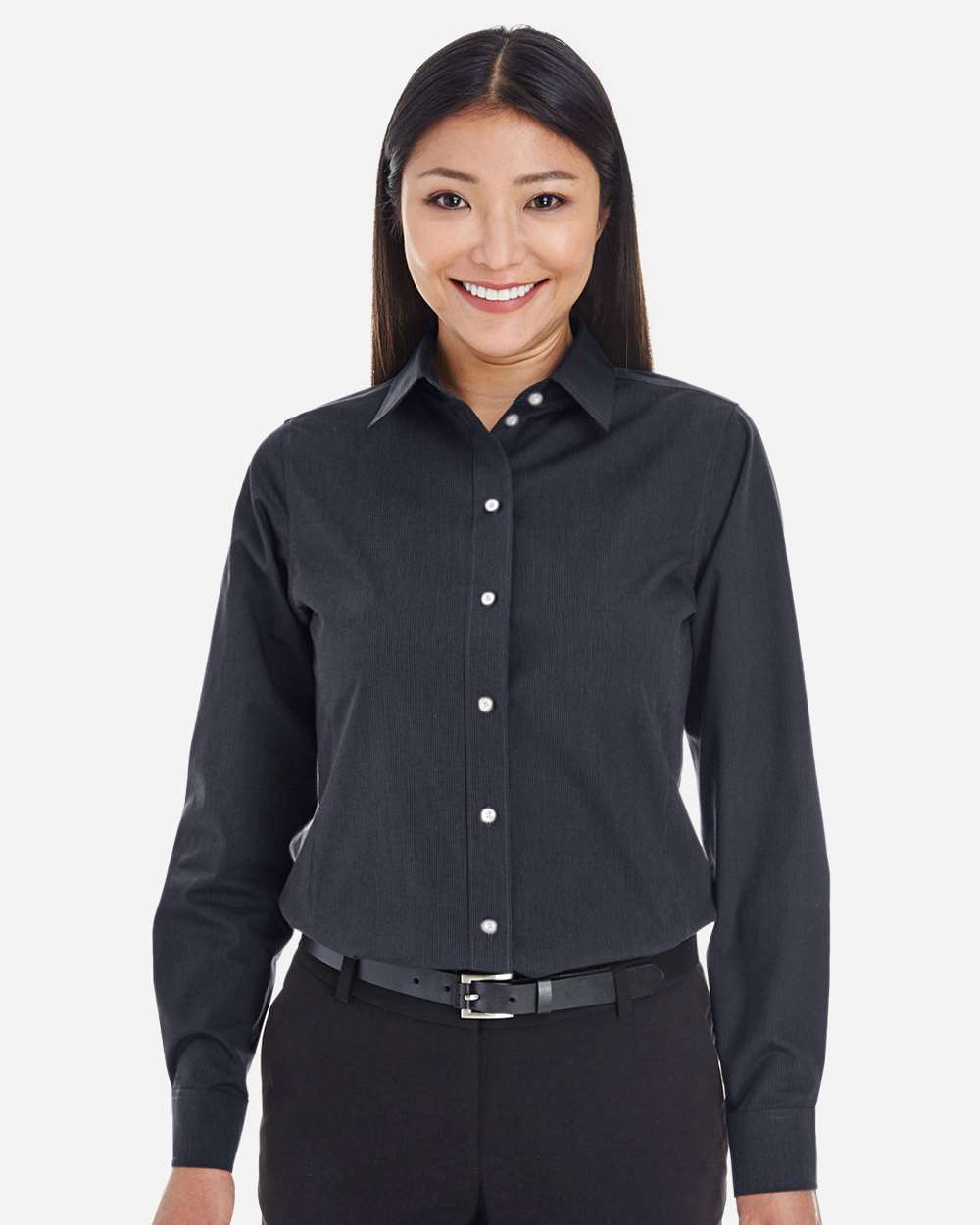 Women's Crown CollectionÃ‚Â® Striped Woven Dress Shirt