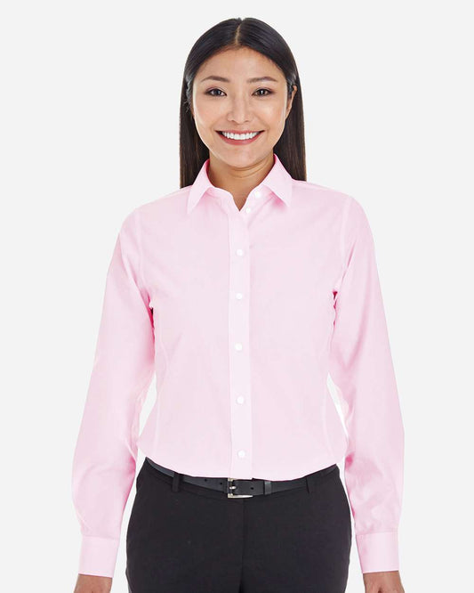 Women's Crown CollectionÃ‚Â® Striped Woven Dress Shirt