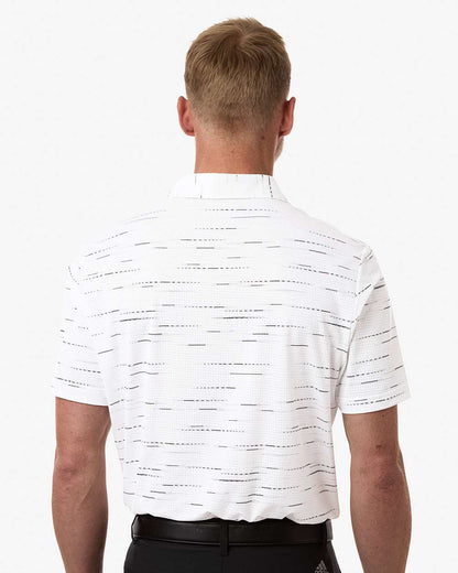 Men's Ultimate365 Mesh Glimmer Print Polo