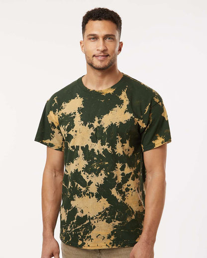 Unisex Bleach Out Dyed T-Shirt
