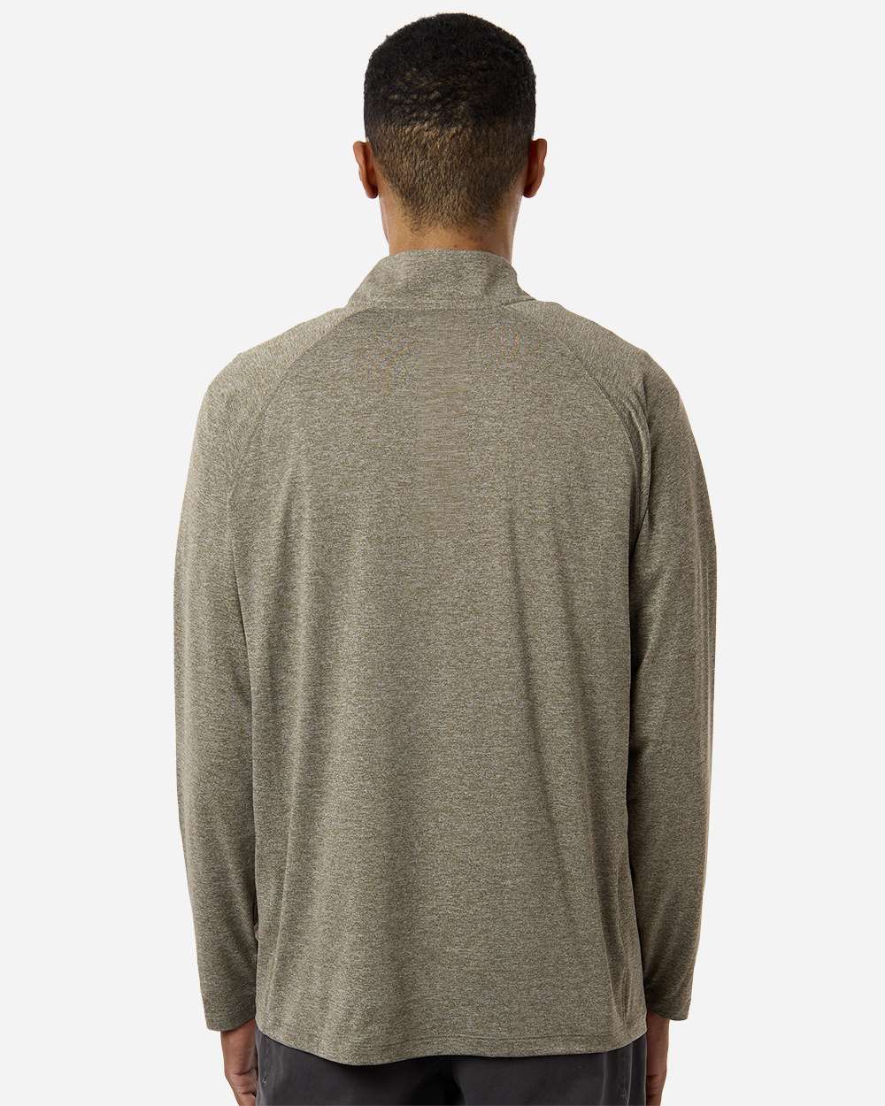 Men's Airweight Heather Quarter-Zip Pullover