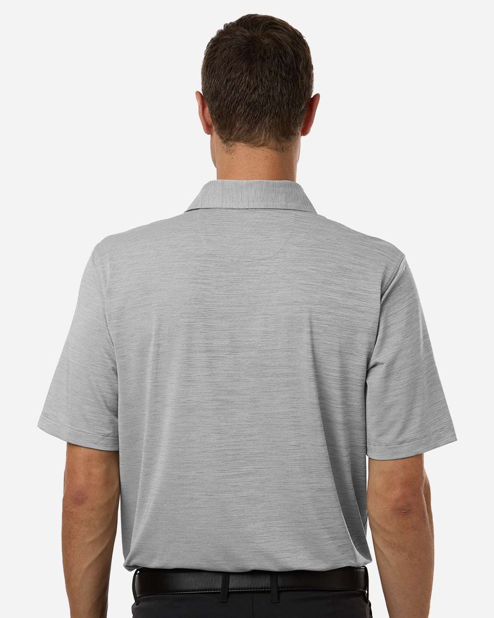 Men's Bohemian Striped Heather Performance Polo