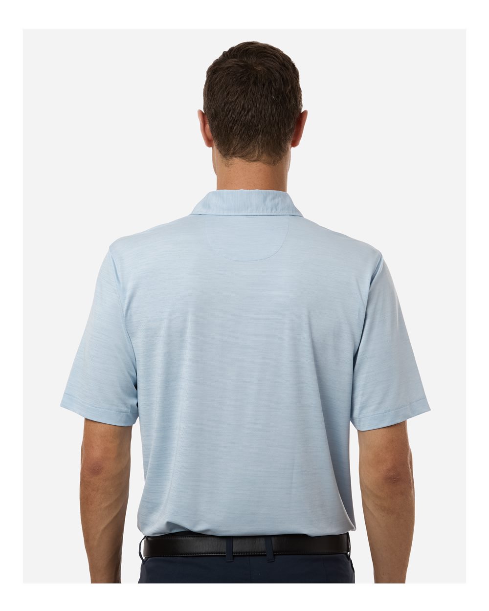 Men's Bohemian Striped Heather Performance Polo