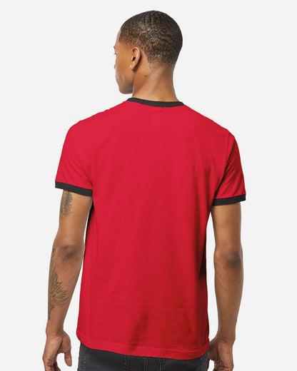 Unisex Fine Jersey Ringer T-Shirt