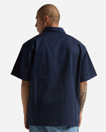 Men's Work Heavyweight Quarter-Zip Short Sleeve Shirt