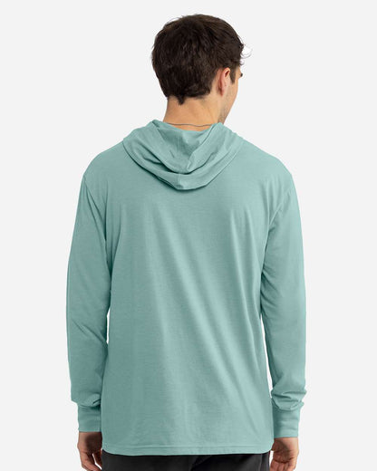 Unisex CVC Hoodie Long Sleeve T-Shirt