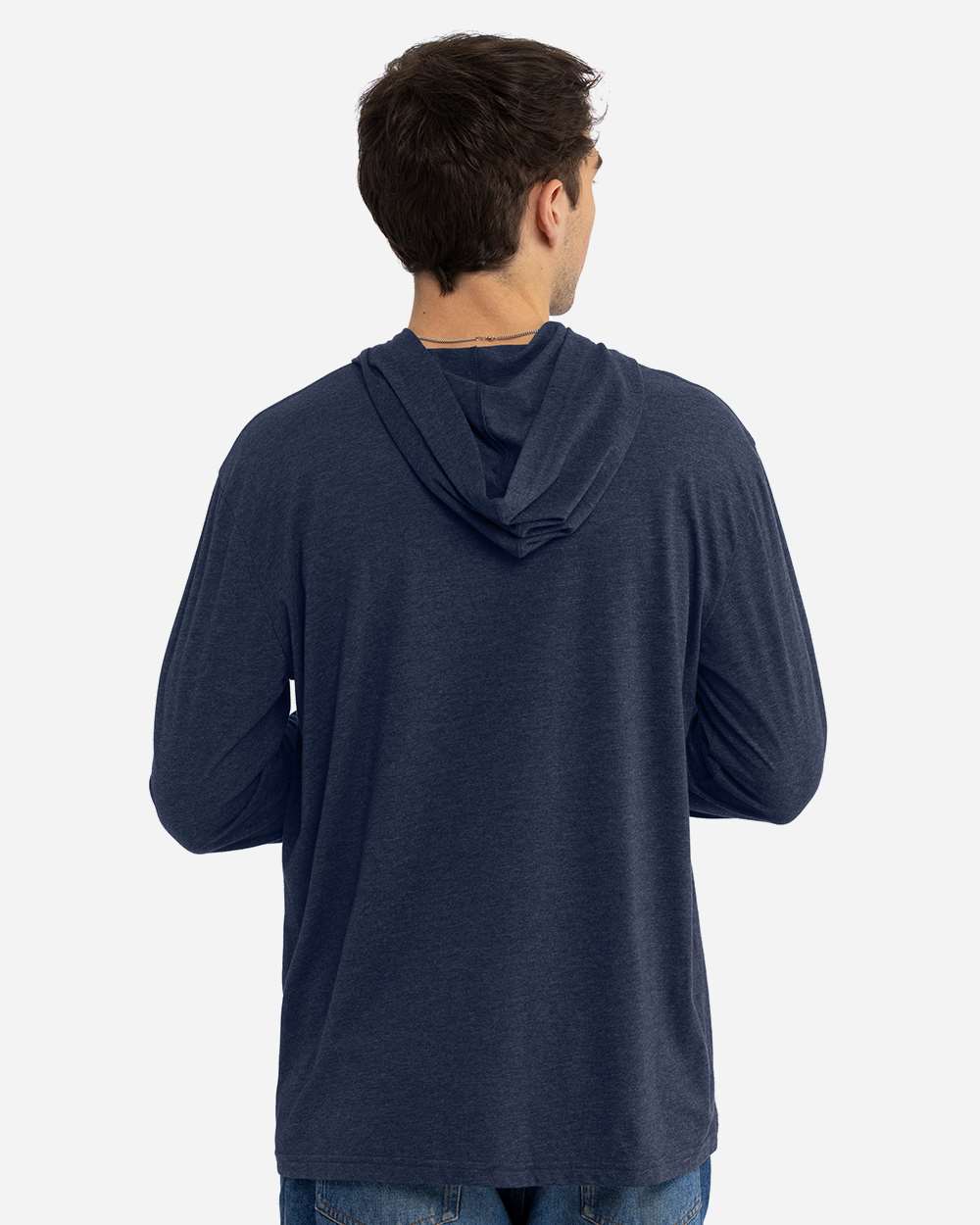 Unisex CVC Hoodie Long Sleeve T-Shirt