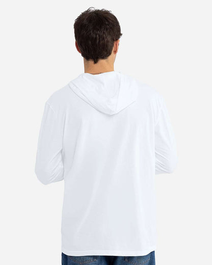 Unisex CVC Hoodie Long Sleeve T-Shirt