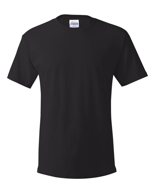 Hanes Men's ComfortSoft Short Sleeve T-Shirt , Black, Large