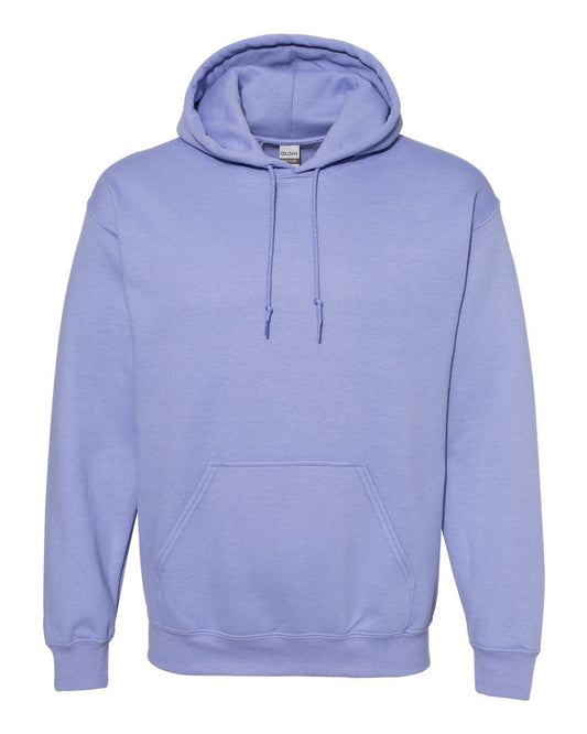 Gildan Heavy Blend Childrens Unisex Hooded Sweatshirt Top/Hoodie (M) (Violet)