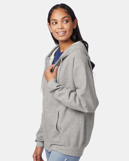 Unisex EcoSmartÃ‚Â® Full-Zip Hooded Sweatshirt