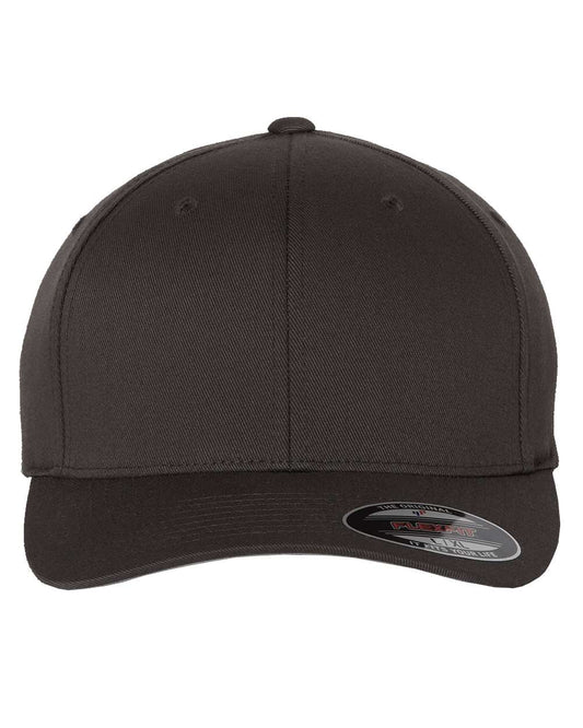 Flexfit Men's Wooly Combed Baseball Cap, Dark Grey, XL-XXL