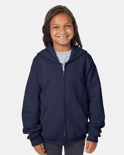 Youth EcoSmartÃ‚Â® Full-Zip Hooded Sweatshirt