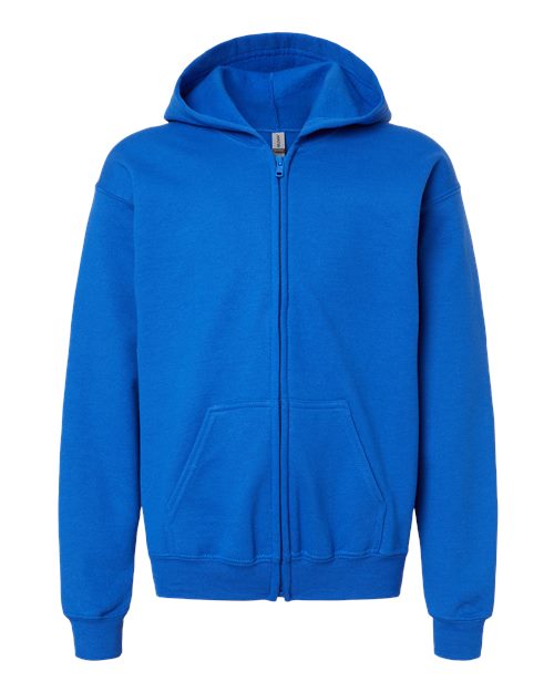 Gildan Youth Heavy Blend™ Full-Zip Hooded Sweatshirt