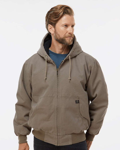 Men's Cheyenne Boulder ClothÂ™ Hooded Jacket with Tricot Quilt Lining