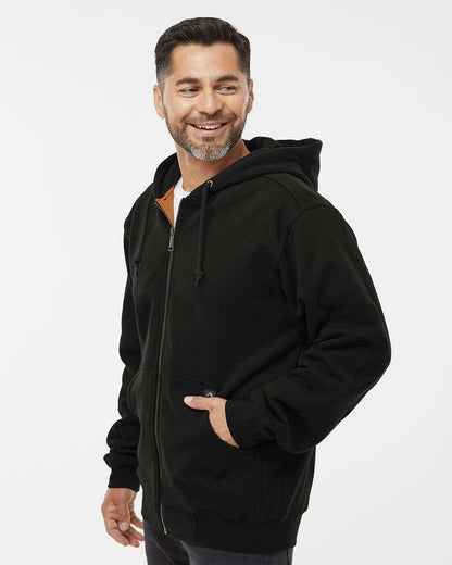 Men's Tall Crossfire Heavyweight Power Fleece Hooded Jacket with Thermal Lining