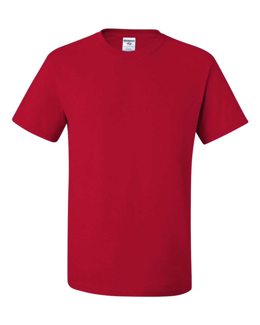 Jerzees Men's Dri-Power Short Sleeve T-Shirt Red, Medium