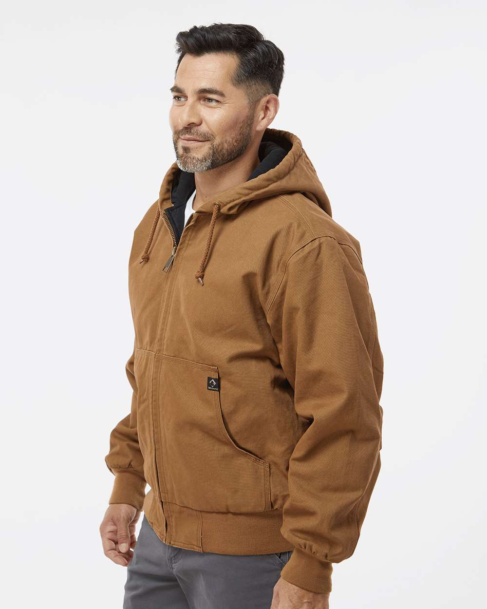 Men's Tall Cheyenne Boulder ClothÂ™ Hooded Jacket with Tricot Quilt Lining