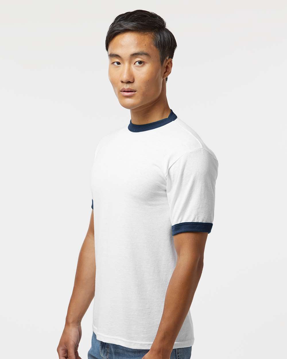 Unisex 50/50 Ringer T-Shirt