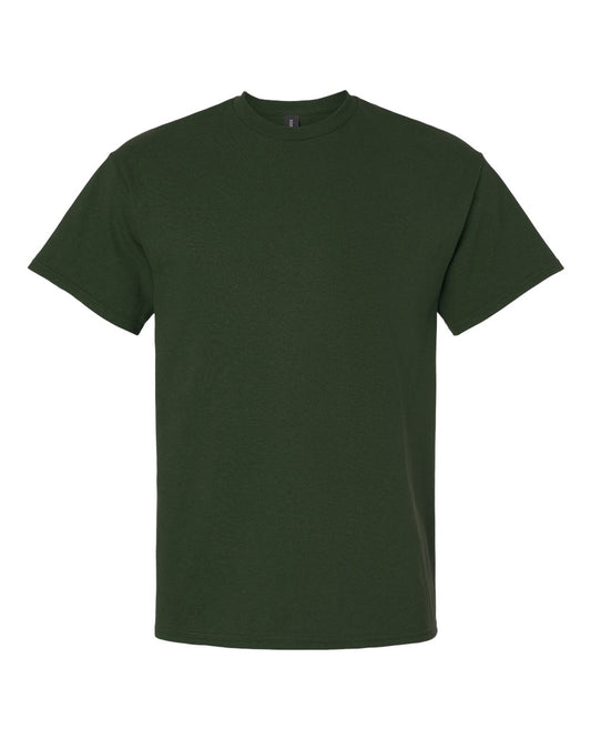 Gildan Adult Ultra Cotton T-Shirt, Style G2000, , Forest Green, Large