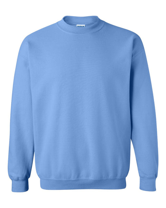 Gildan HeavyBlend Waistband, Sweatshirt Crewneck Style (G1800). Carolina Blue