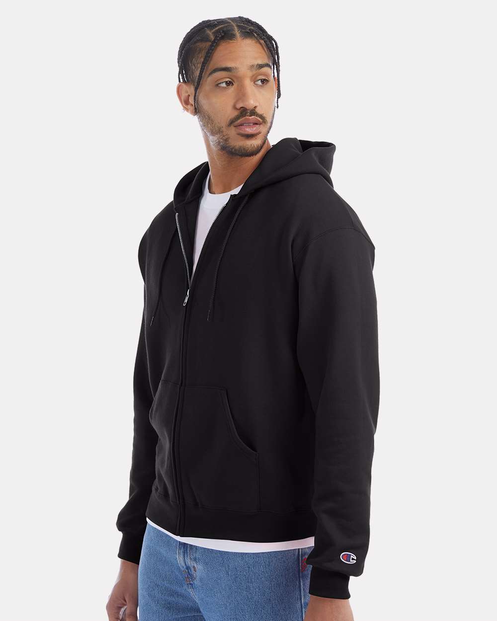 Unisex PowerblendÃ‚Â® Full-Zip Hooded Sweatshirt