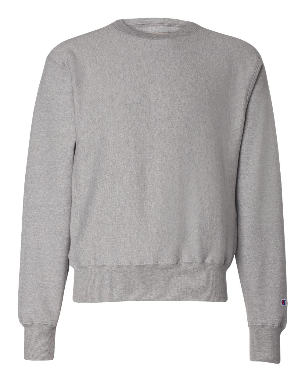 Champion Men's Men' Reverse Weave Fleece Crew, Oxford Gray, X-Large