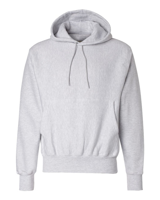 Champion Men's Reverse Weave Left Chest C Pullover, Silver/Gray, X Large