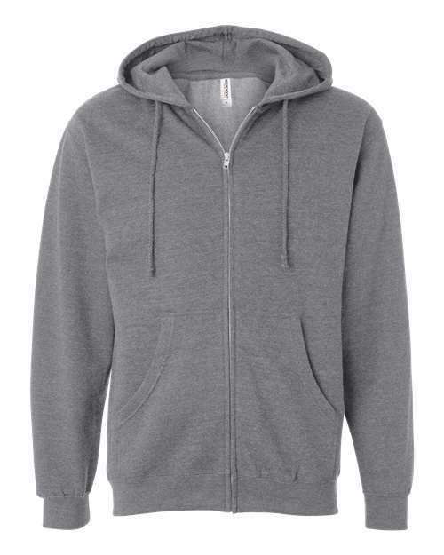 Independent Trading Co. Unisex Midweight Full-Zip Hooded Sweatshirt