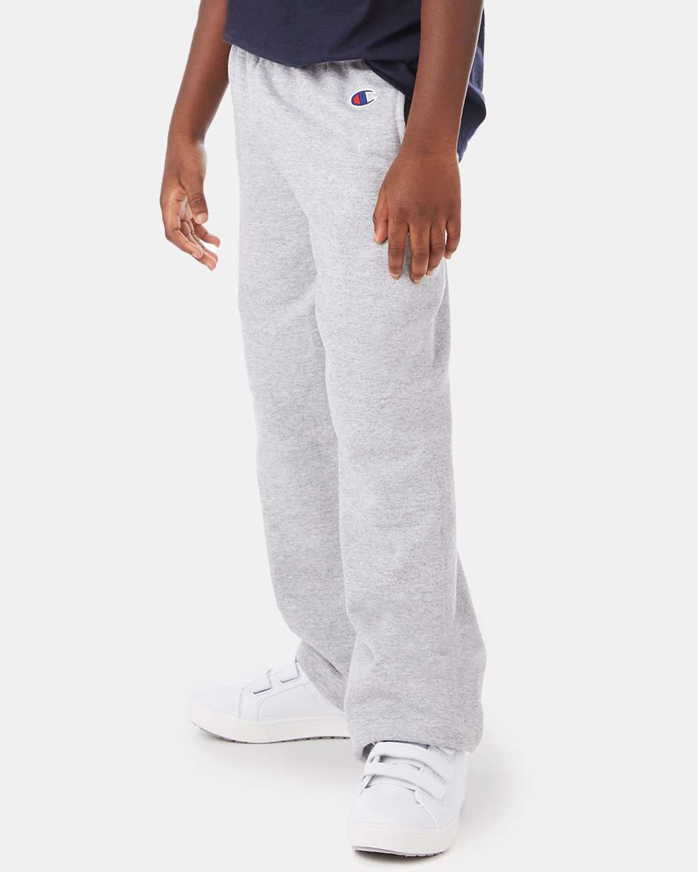 Youth PowerblendÃ‚Â® Open-Bottom Sweatpants with Pockets