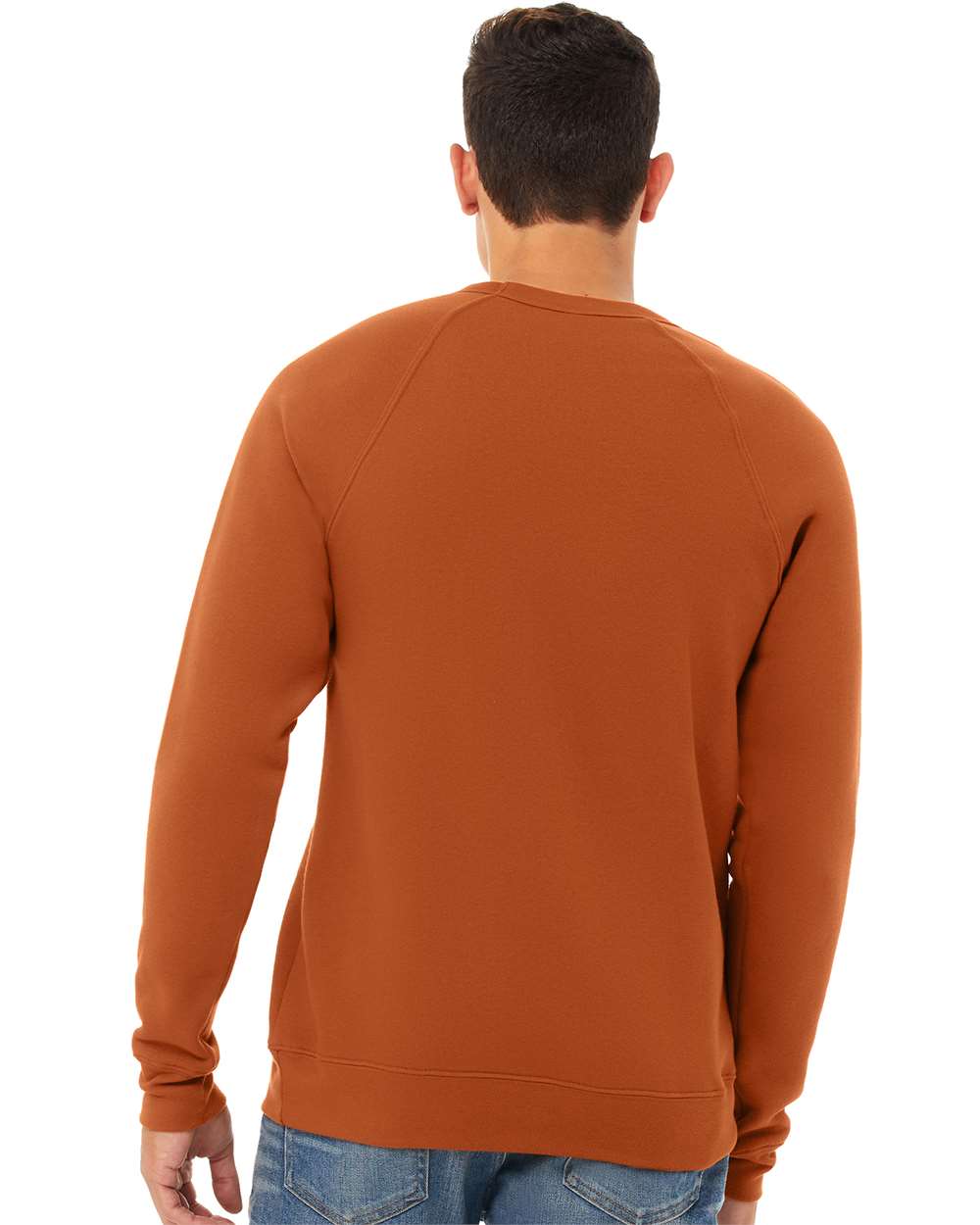 Unisex Sponge Fleece Raglan Crewneck Sweatshirt