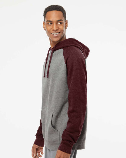Unisex Raglan Hooded Sweatshirt