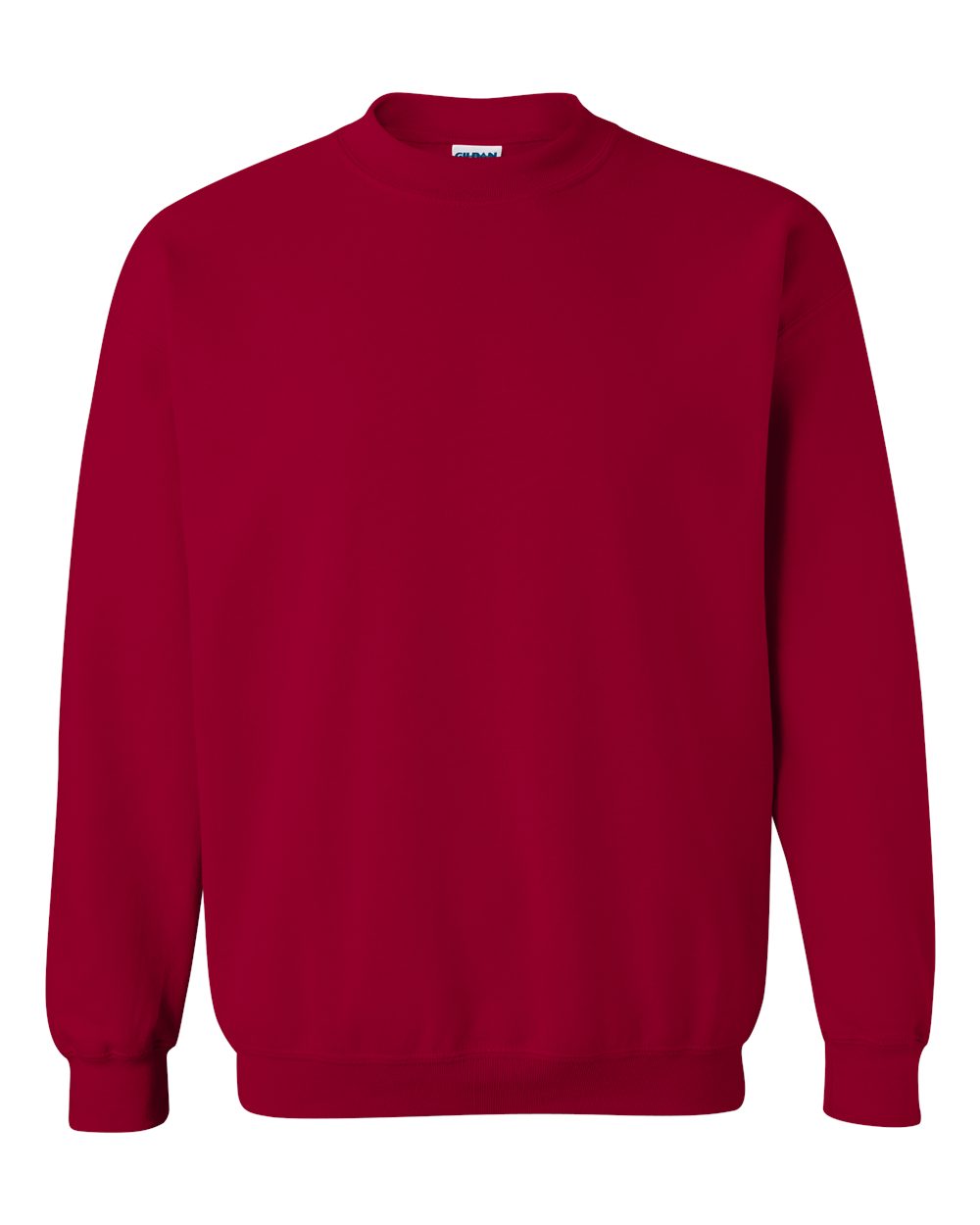 Gildan 18000 - Classic Fit Adult Crewneck Sweatshirt Heavy Blend - First Quality - Cardinal Red - X-Large