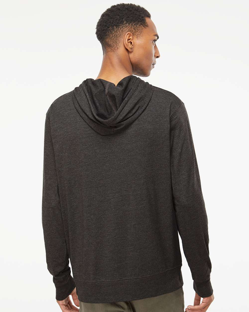 Unisex Lightweight Hooded Pullover T-Shirt