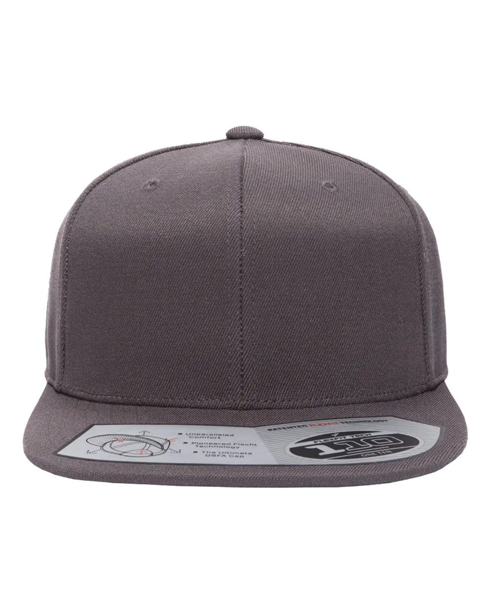 Flexfit Wool Blend Prostyle Snapback Cap Dark Grey