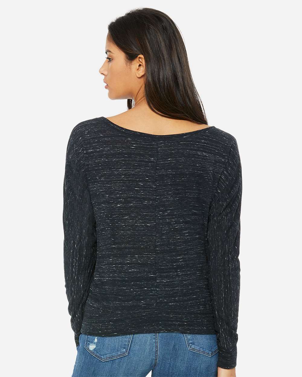 WomenÃ‚â€™s Flowy Off Shoulder Long Sleeve Tee