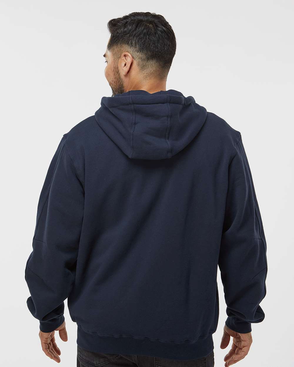 Men's Tall Crossfire Heavyweight Power Fleece Hooded Jacket with Thermal Lining
