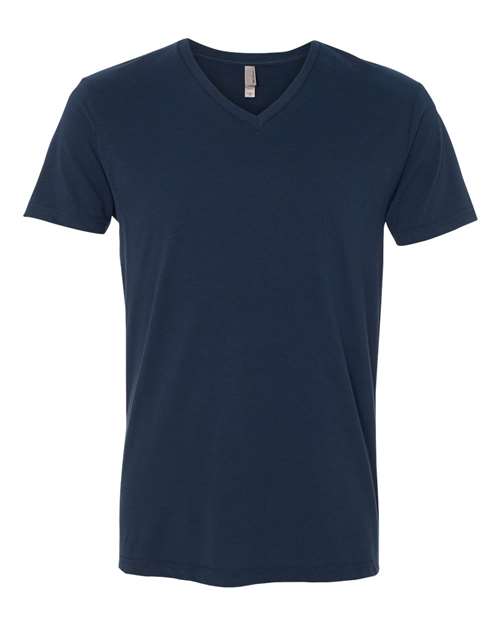 Next Level Apparel 6440 Mens Premium Fitted Sueded t-V-Neck Tee -2 Pack