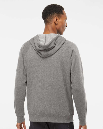 Unisex Special Blend Raglan Full-Zip Hooded Sweatshirt