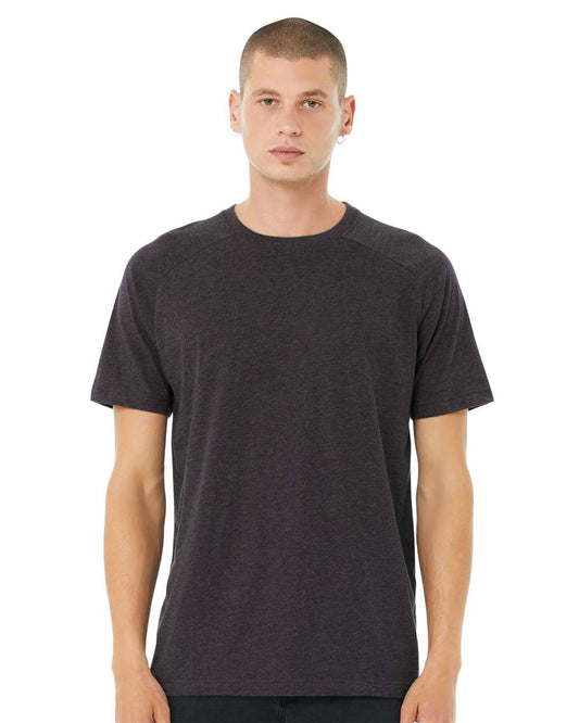 Men's Heather CVC Raglan Tee