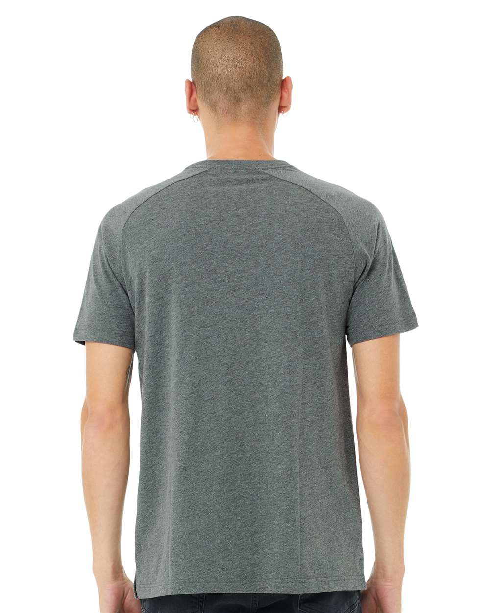 Men's Heather CVC Raglan Tee