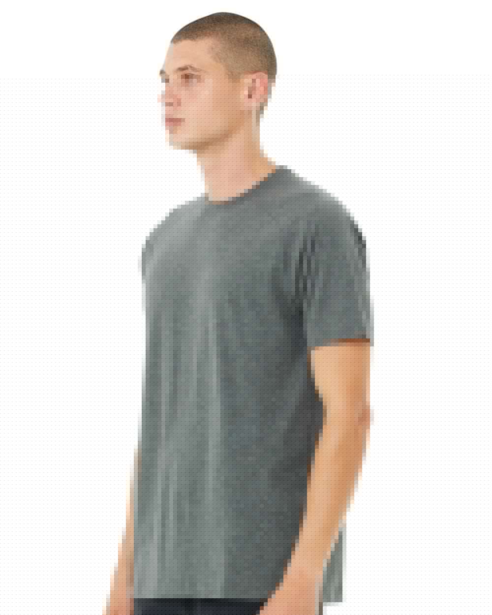 Men's Heather CVC Raglan Tee