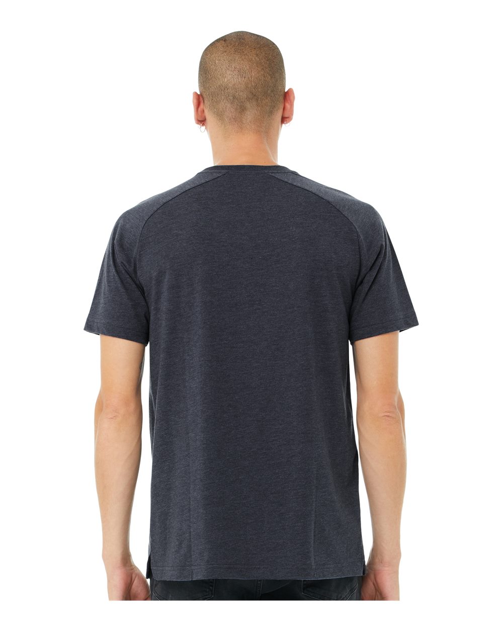 Men's Heather CVC Raglan Tee