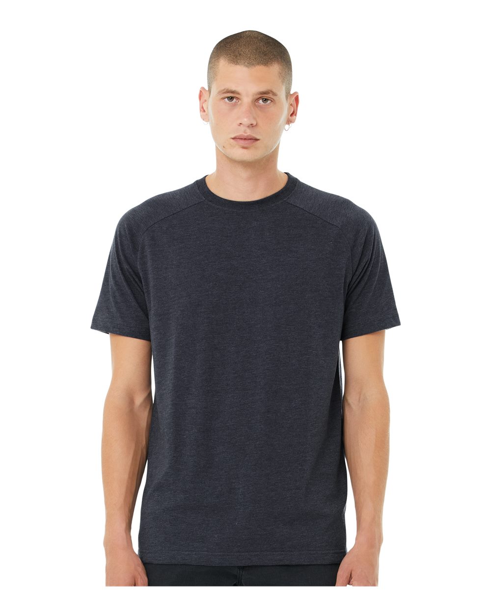 Men's Heather CVC Raglan Tee