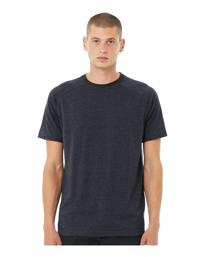 Men's Heather CVC Raglan Tee