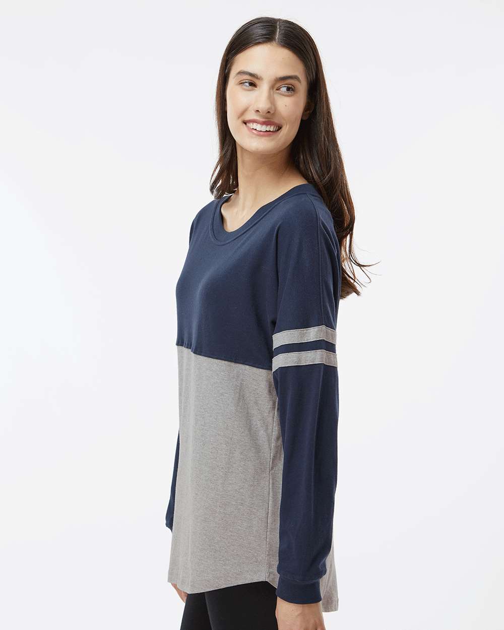 Women's Jersey Pom Pom Long Sleeve T-Shirt