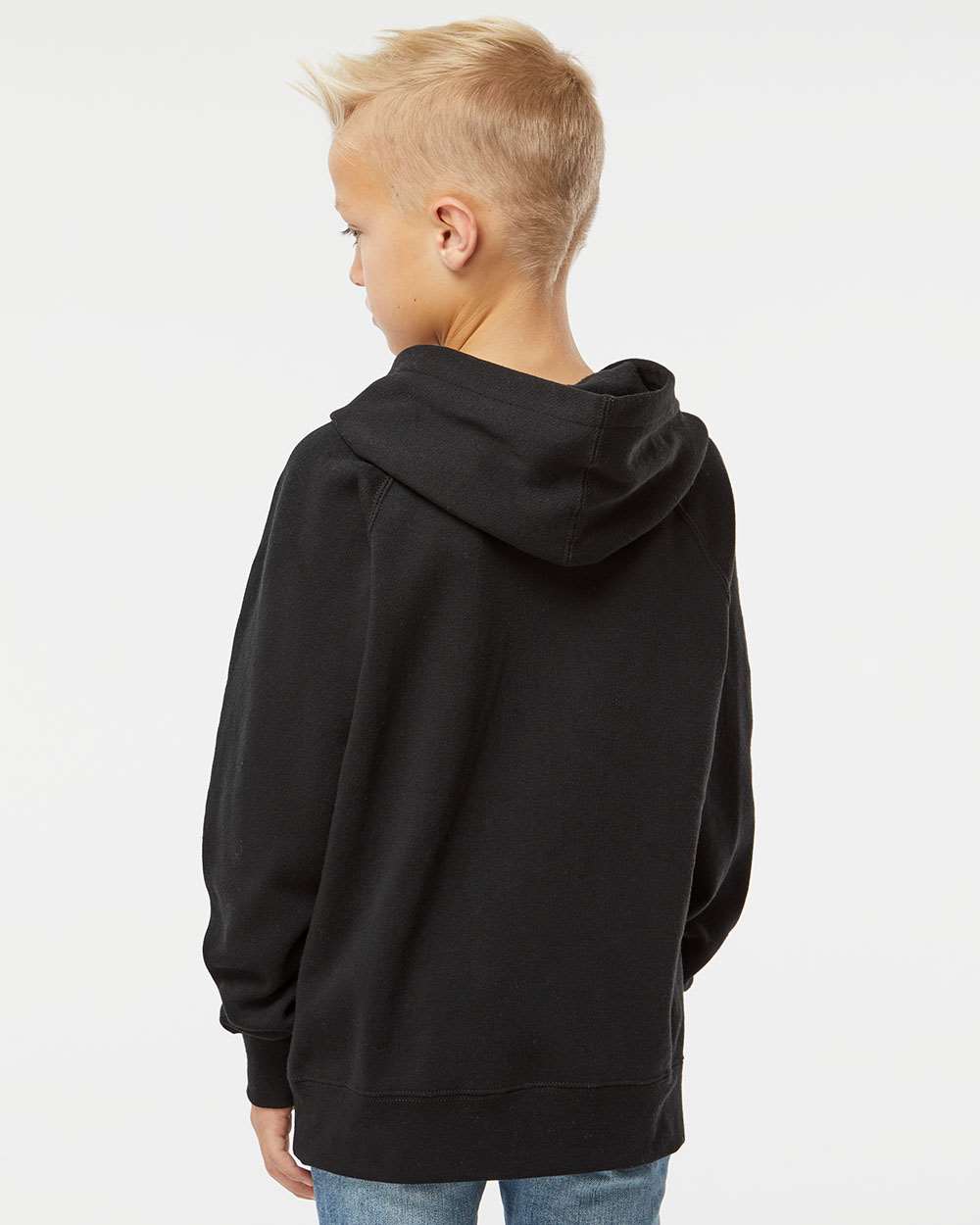 Youth Lightweight Special Blend Raglan Hooded Sweatshirt