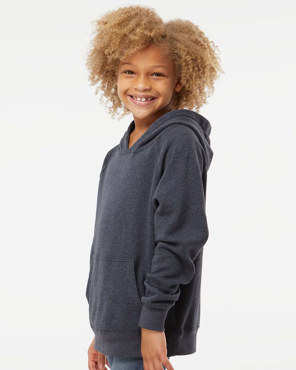 Youth Lightweight Special Blend Raglan Hooded Sweatshirt